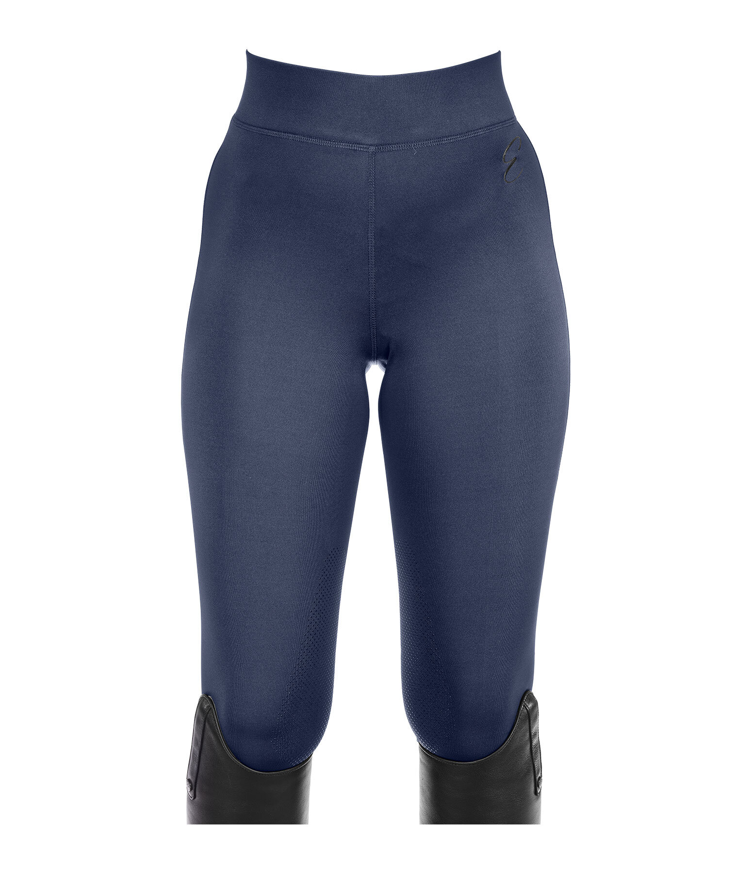 Kinder Grip-Reitleggings Kniebesatz Beginner