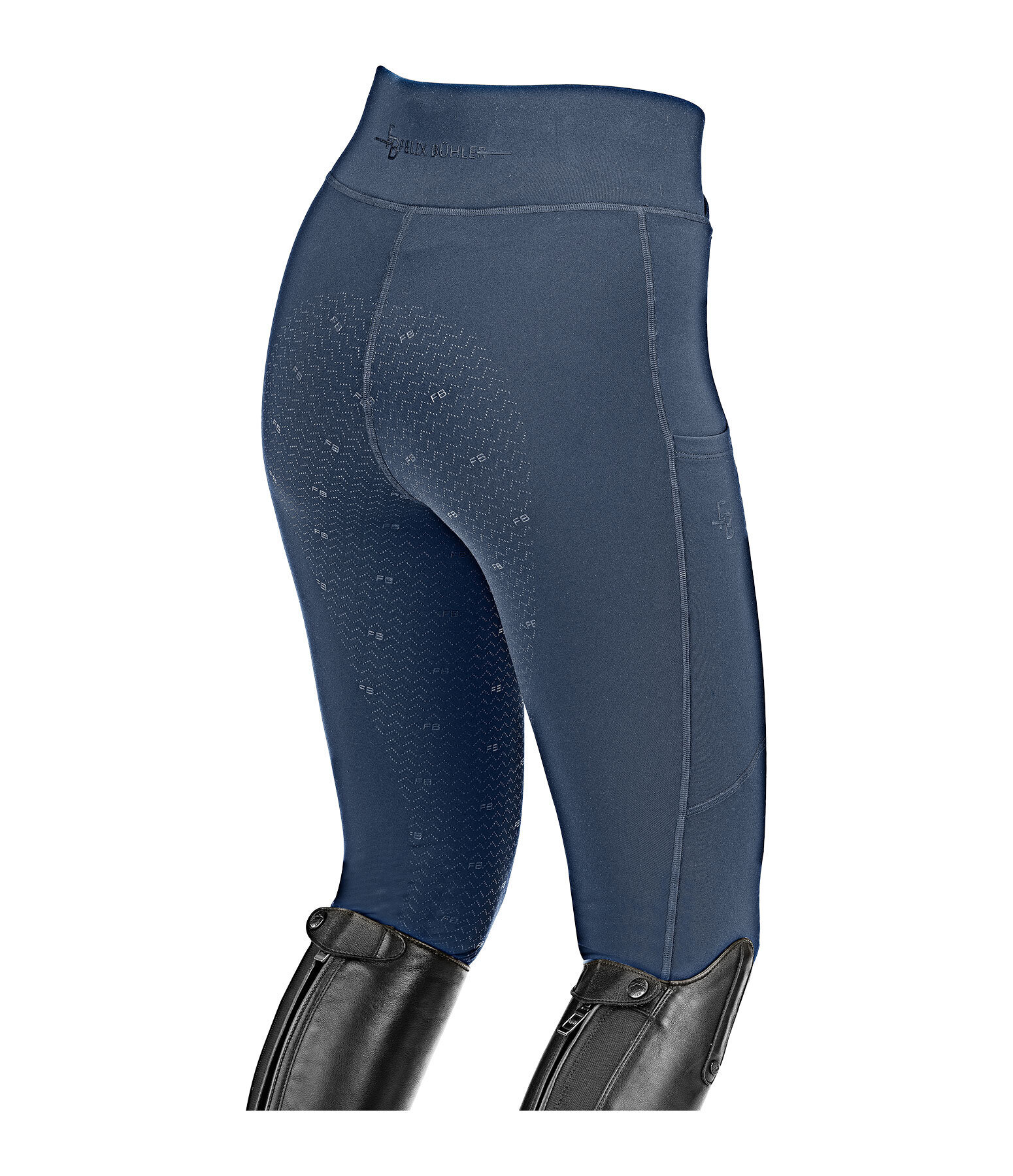 Kinder Full-Grip-Winterreitleggings Lima II