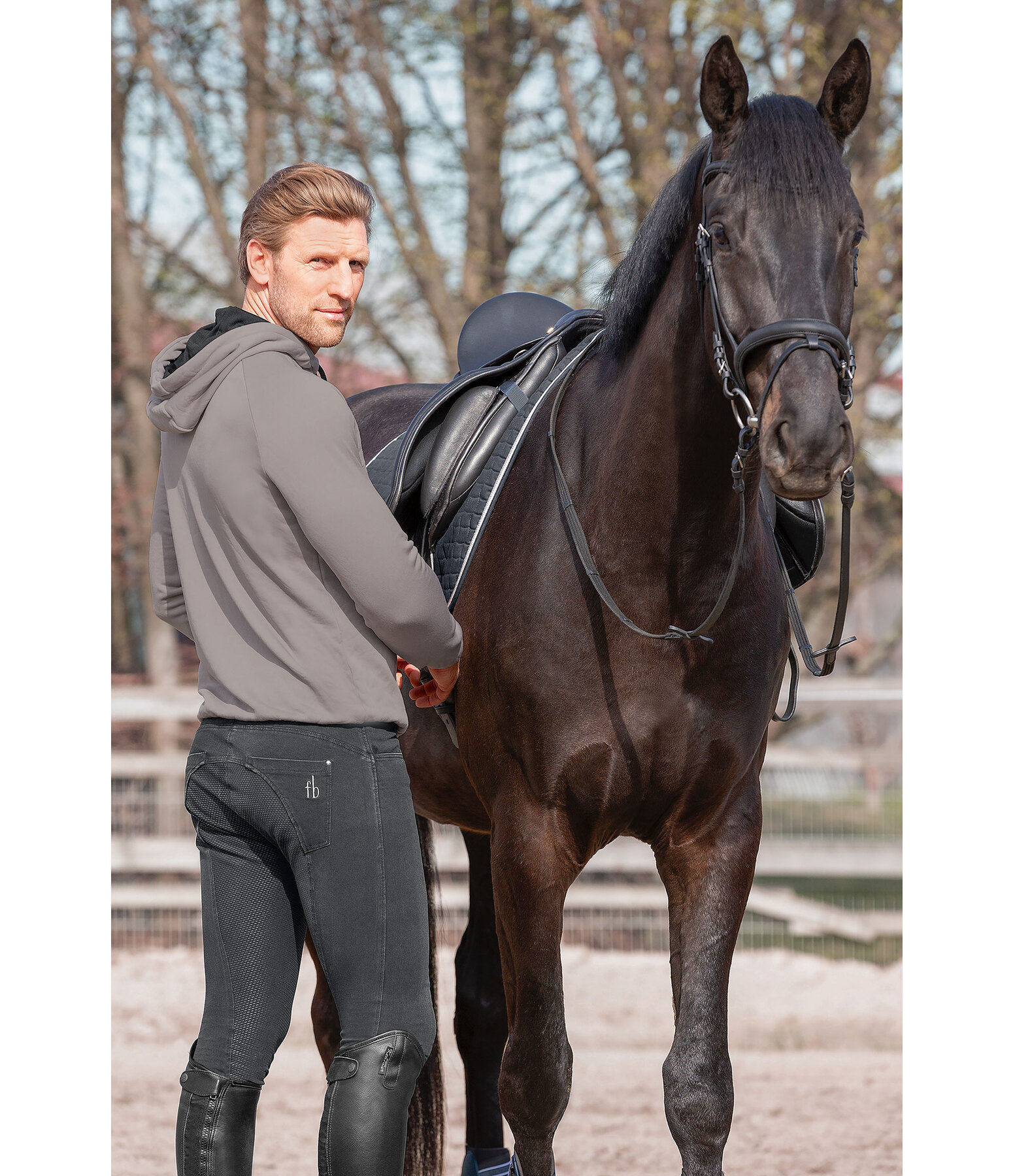 Herren Grip-Jeansreithose San Francisco
