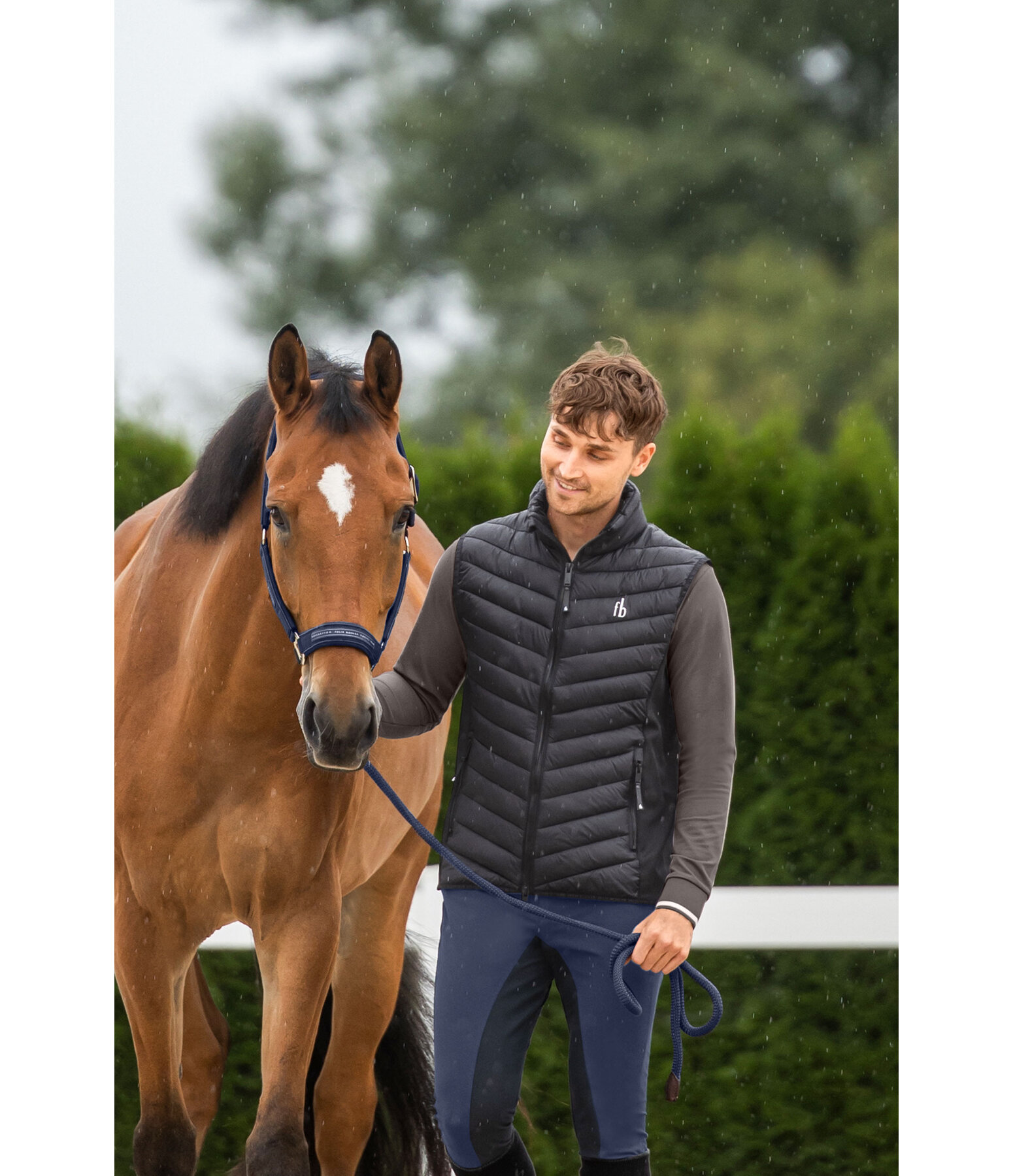 Herren Vollbesatzreithose Kyoto