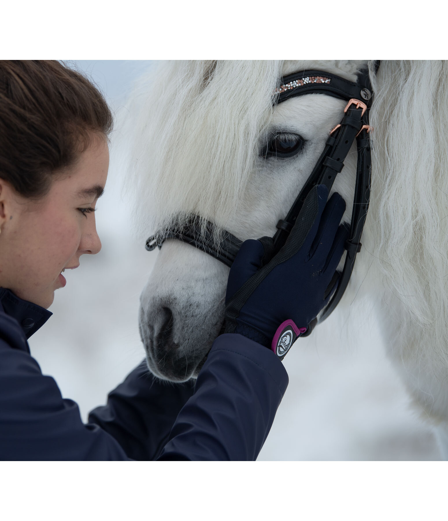 Kinder-Winter-Reitreithandschuh Balu II