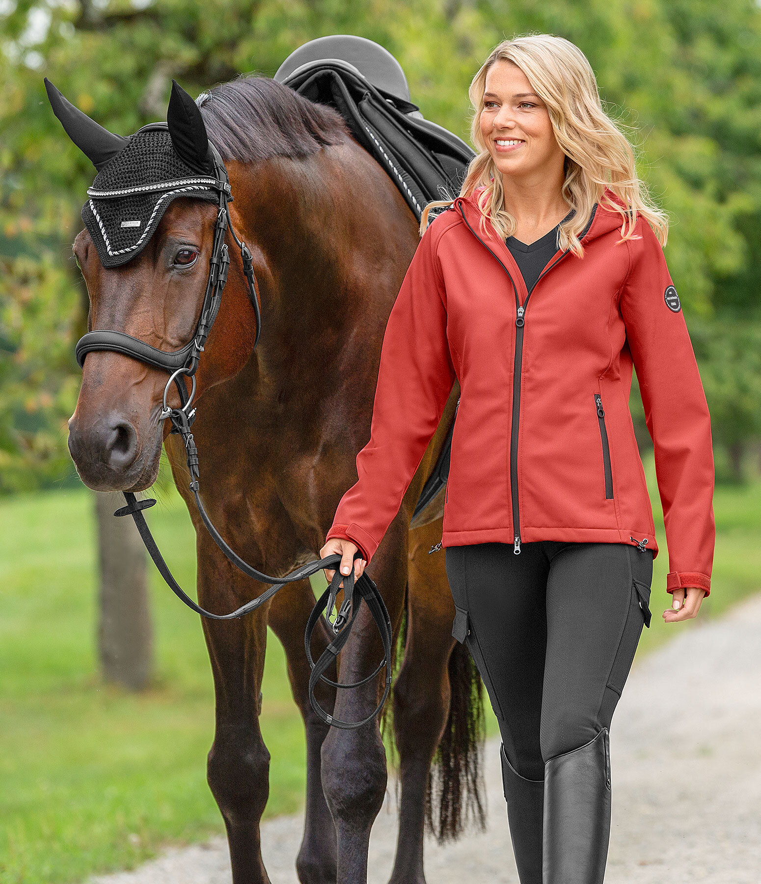 Damen-Outfit Merle in ginger-orange