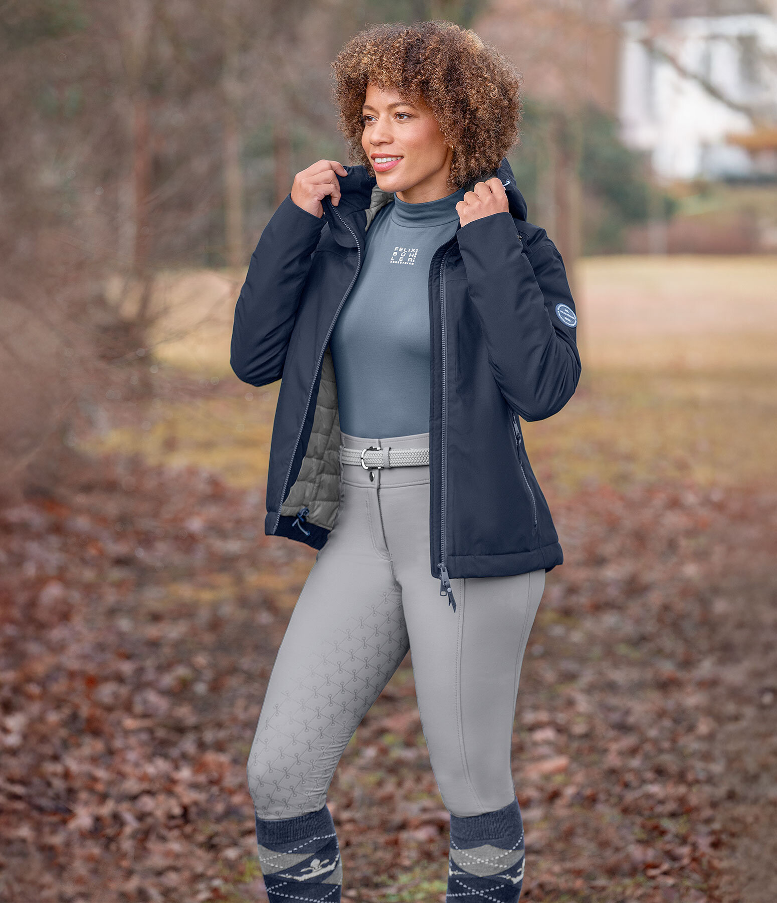Damen-Outfit  Emelie in navy