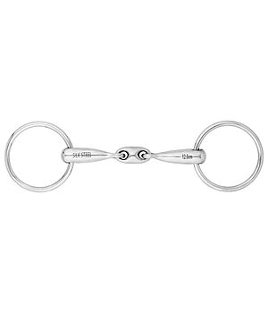 SILK STEEL Ausbildungsgebiss doppelt gebrochen Strke 18 mm - 350216-13,5