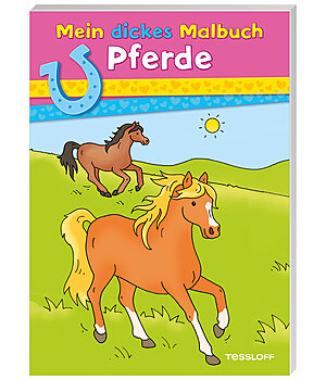 Mein dickes Malbuch - Pferde - 403272