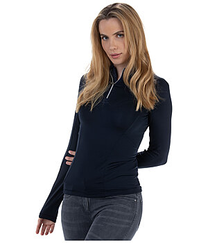 Felix Bhler Zip-Funktions-Langarmshirt Sofie - 652849-S-NV