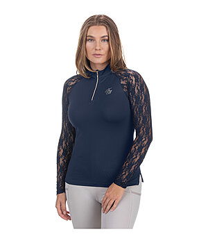 Felix Bhler Zip-Funktions-Langarmshirt Sanne - 653761-S-NV