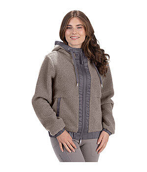 Felix B�hler Teddyfleece-Kapuzenjacke Mia - 653919-M-WA