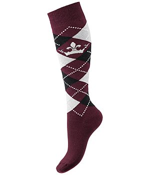 Felix Bhler Kniestrmpfe Argyle - 750314-2-BM