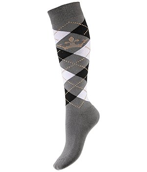 Felix Bhler Kniestrmpfe Argyle - 750314-2-TT