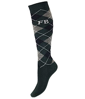 Felix B�hler Merino-Mix-Kniestr�mpfe Argyle - 750559-2-GL
