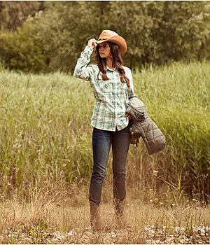 Western-Outfit Karo in cloudy - OF000848