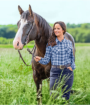 STONEDEEK Western-Outfit Karo in dark-cornflower - OFS26143