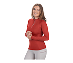 Zip-Funktions-Langarmshirt Sofie