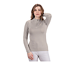 Zip-Funktions-Langarmshirt Lina