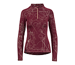 Zip-Funktions-Langarmshirt Hanne