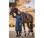 Teddyfell-Kapuzen-Regenmantel Paris long