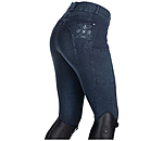 Denim-Grip-Vollbesatz-Reithose Estelle