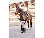 Kinder Grip-Reitleggings Kniebesatz Beginner