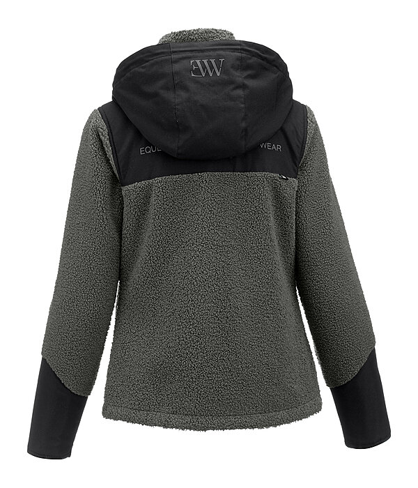 Sherpa-Jacke mit abnehmbarer Kapuze