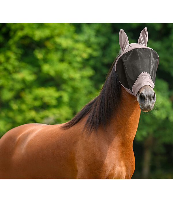 Fliegenmaske Stretch Comfort Pro mit Reissverschluss