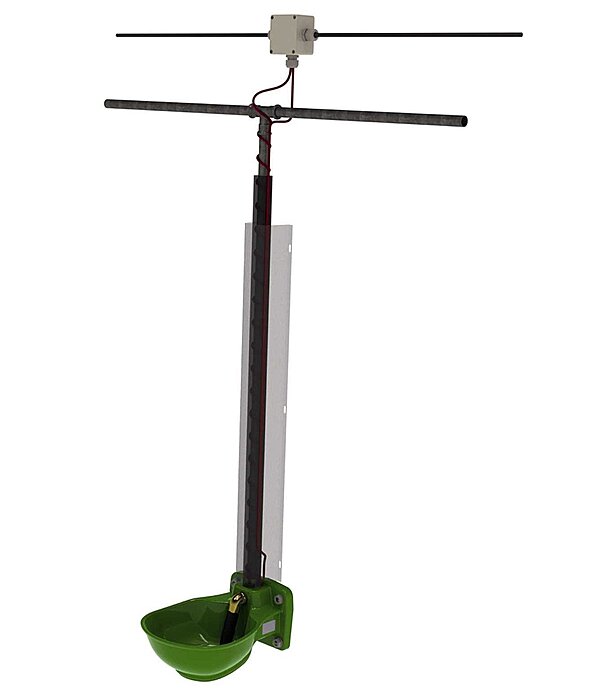 Trnkebecken Frostfrei mit Rohrventil - 230 Volt 2,8 Liter