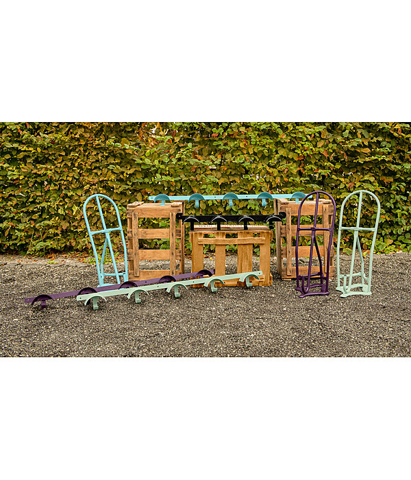 Trensenhalter mit Regal