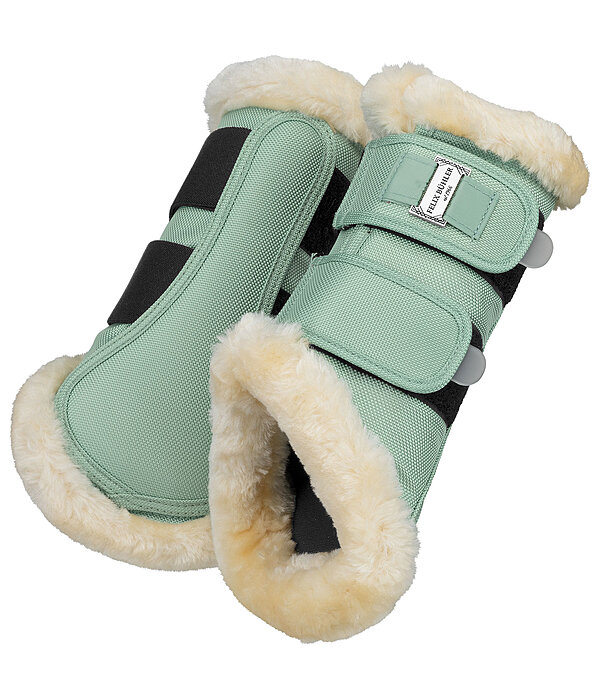 Teddyfleece-Dressurgamaschen Essential, Vorderbeine