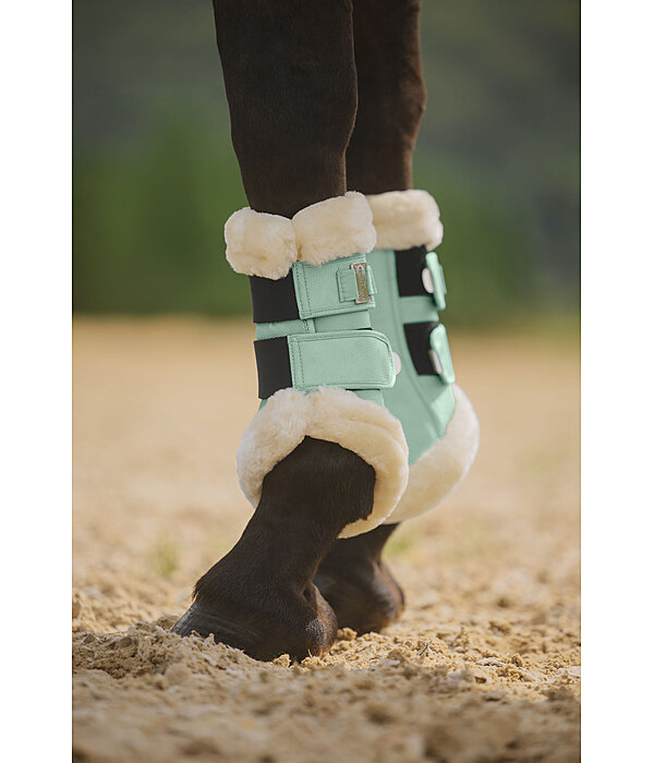 Teddyfleece-Dressurgamaschen Essential, Vorderbeine