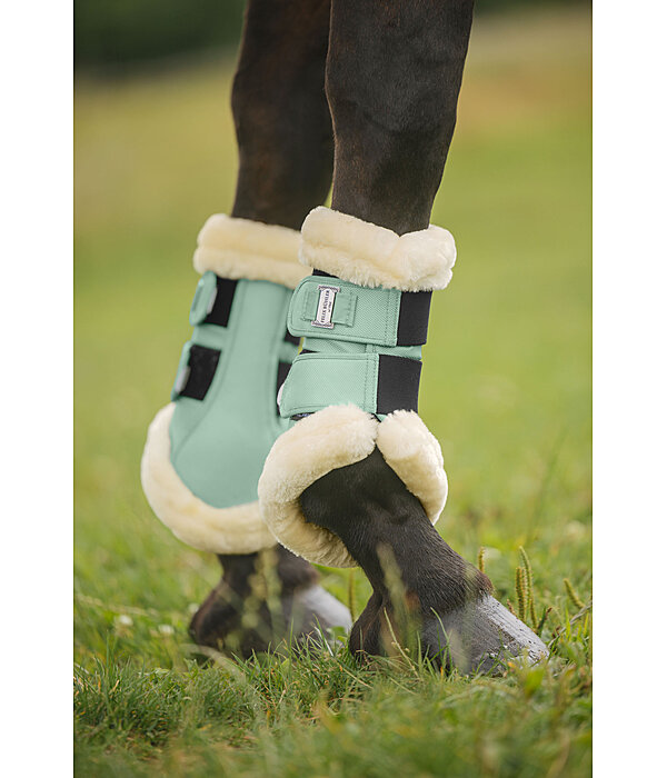 Teddyfleece-Dressurgamaschen Essential, Vorderbeine