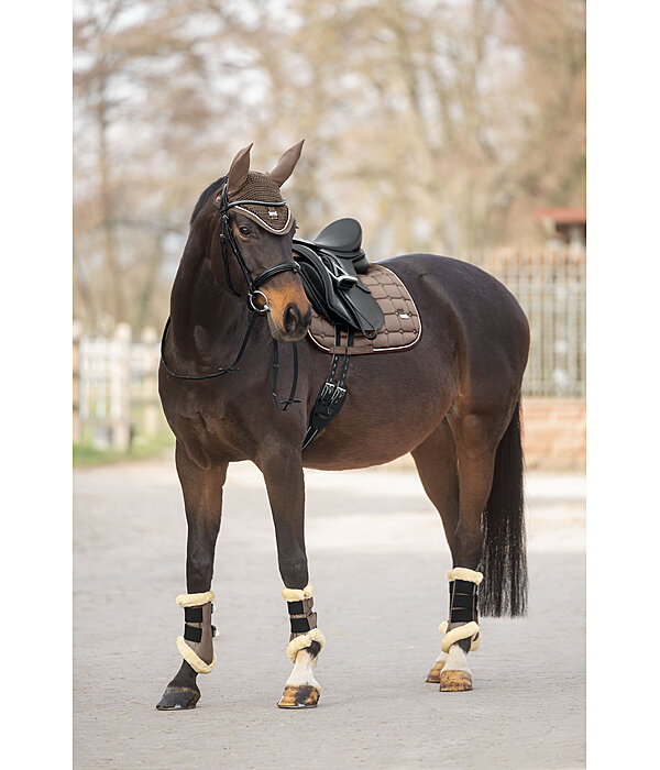 Teddyfleece-Dressurgamaschen Essential, Vorderbeine