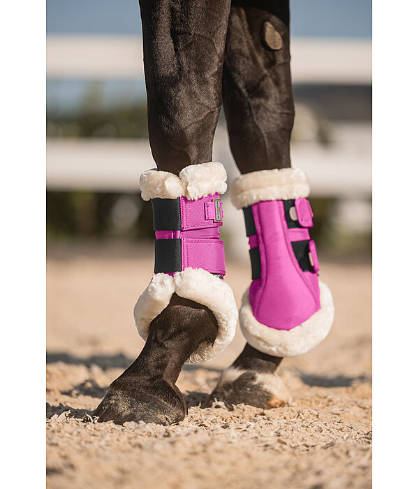 Teddyfleece-Dressurgamaschen Essential, Vorderbeine