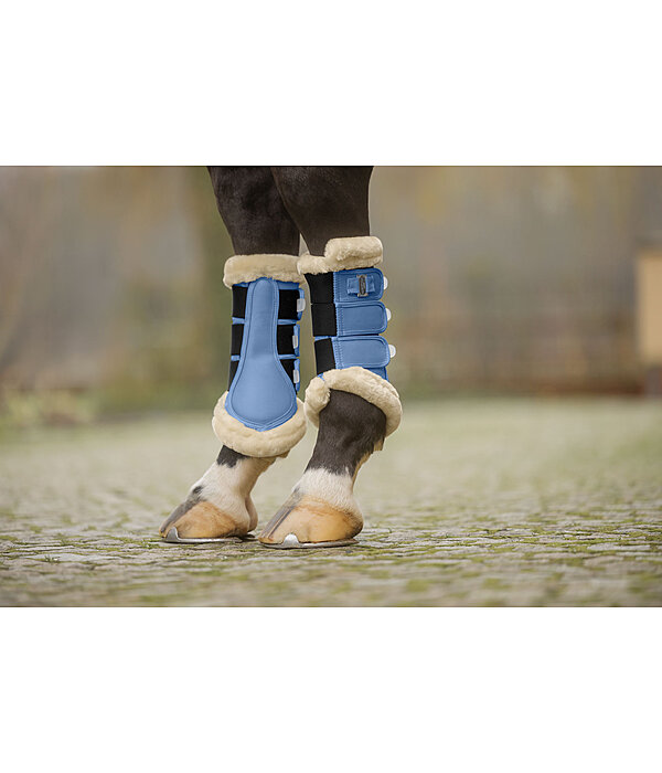 Teddyfleece-Dressurgamaschen Essential, Hinterbeine