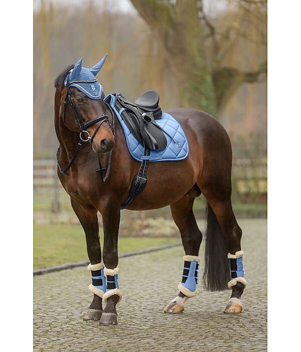 Teddyfleece-Dressurgamaschen Essential, Hinterbeine