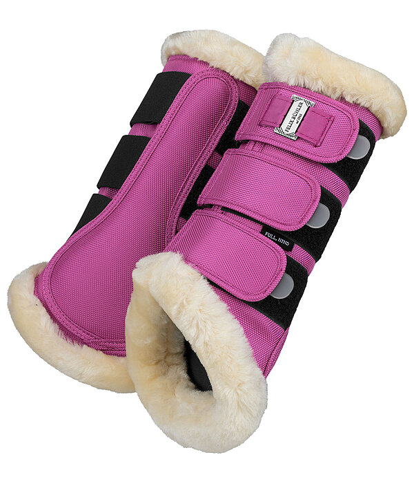 Teddyfleece-Dressurgamaschen Essential, Hinterbeine