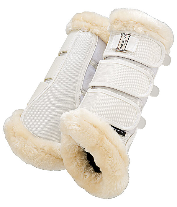 Teddyfleece-Dressurgamaschen Essential, Hinterbeine