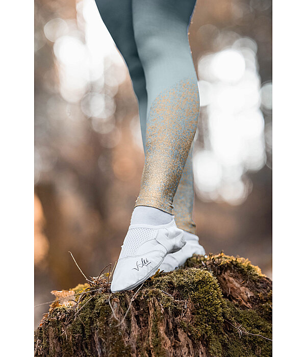 Kinder Voltigier-Leggings Icy Glitter