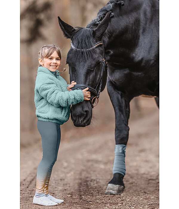 Kinder Voltigier-Leggings Icy Glitter