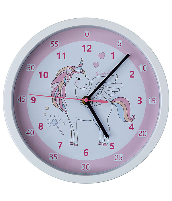 Wanduhr fr Kinder Be like a Unicorn