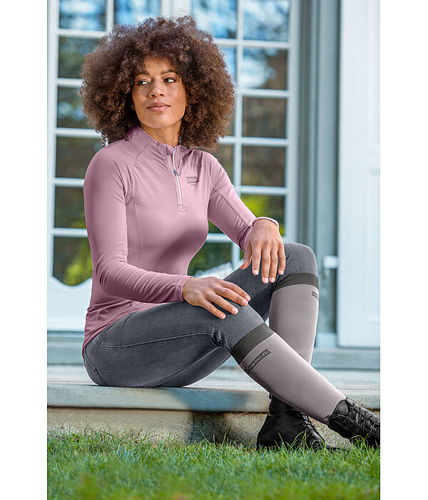 Zip-Funktions-Langarmshirt Sofie