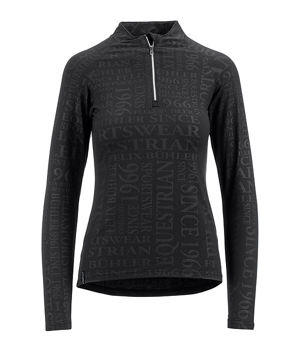 Zip-Funktions-Langarmshirt Lola