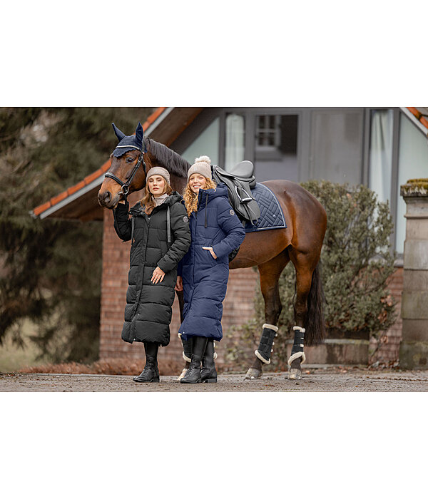 Kapuzen-Stepp-Reitmantel Anne