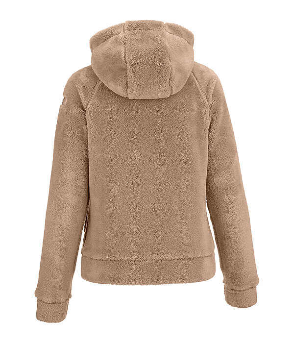 Kapuzen-Teddyfleece-Jacke Lucie