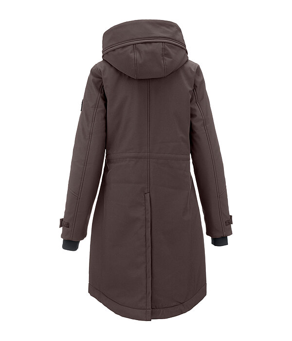 Kapuzen-Softshell-Reitmantel Aurelie