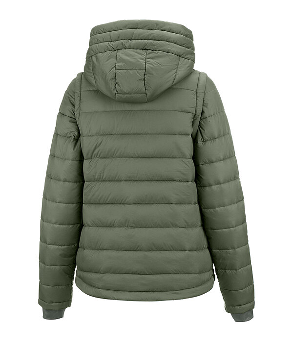 2 in 1 Kapuzen-Steppjacke Cecile