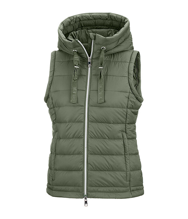 2 in 1 Kapuzen-Steppjacke Cecile