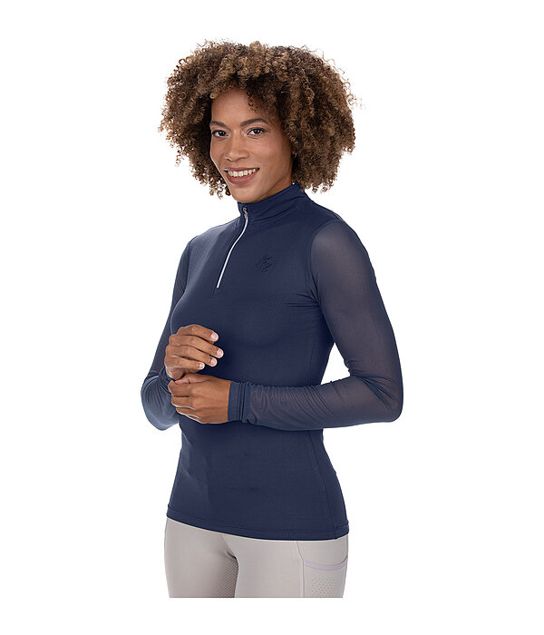 Mesh-Langarmshirt Lotte