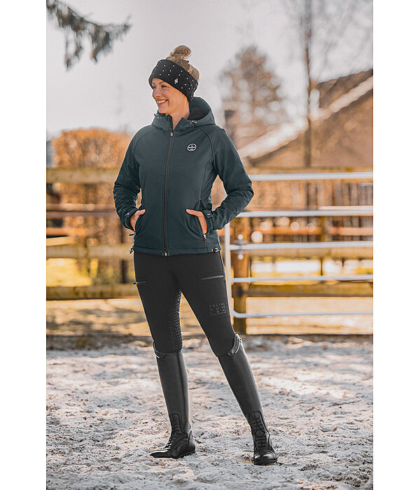 Kapuzen-Softshell-Reitjacke Lara II
