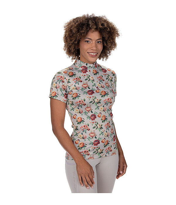 Zip-Funktionsshirt Fleur