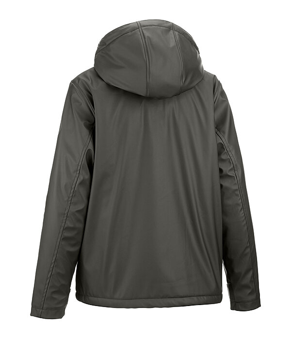 Teddyfell-Kapuzen-Regenjacke Nella